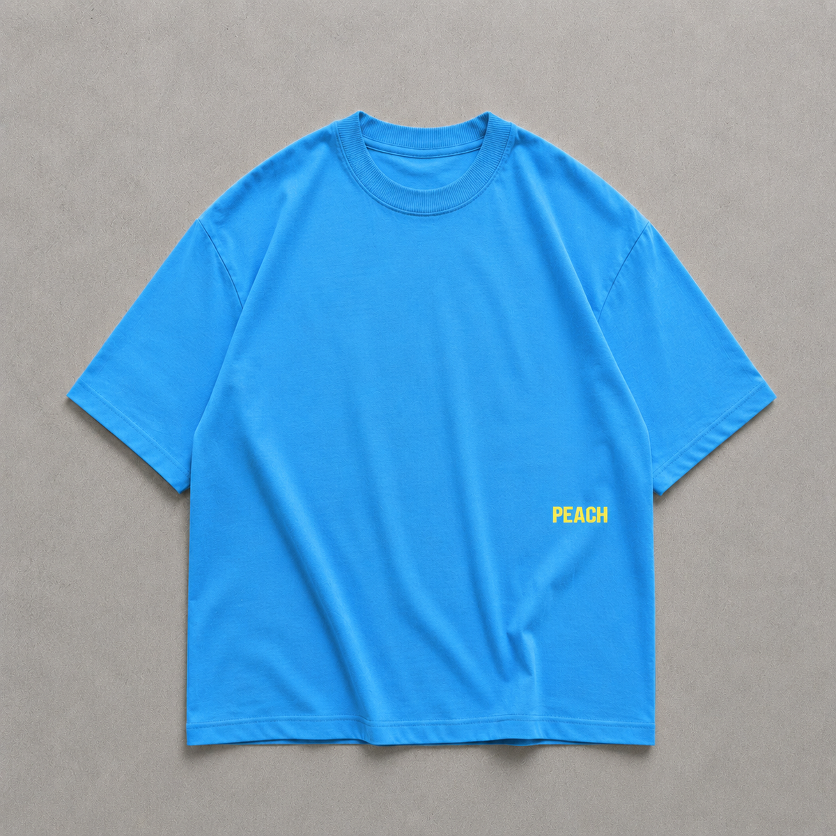 ⁠Free Thinking Blue Oversized Tshirt