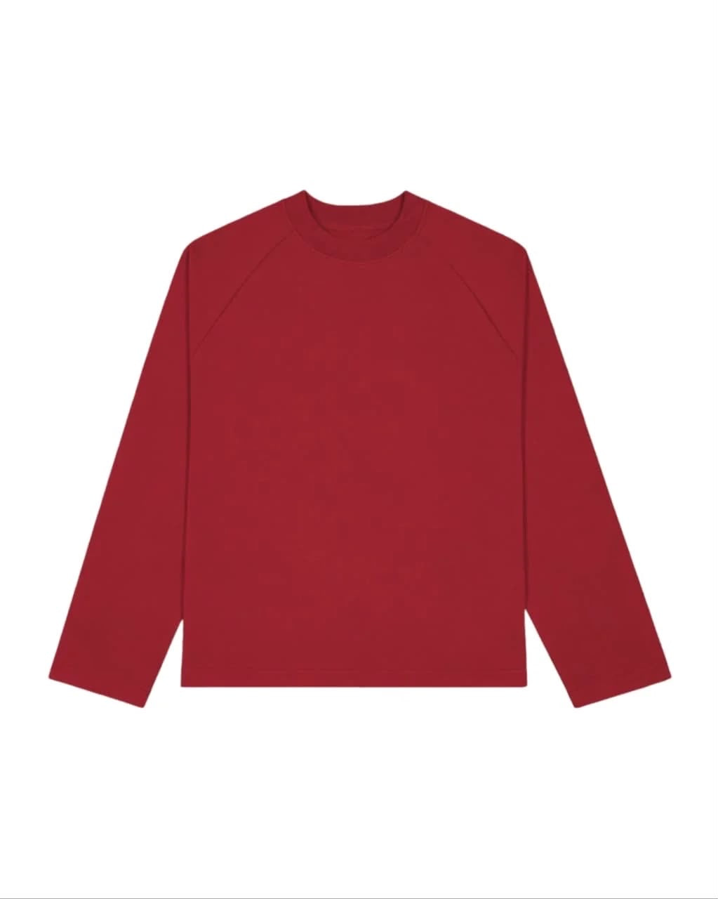 Raglan Sweatshirt - Red