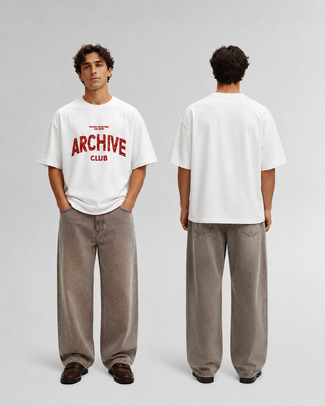 Archive Offwhite Oversized Tshirt