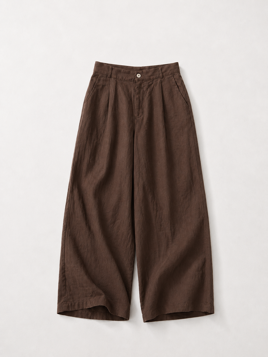 Coco Brown Linen Trouser