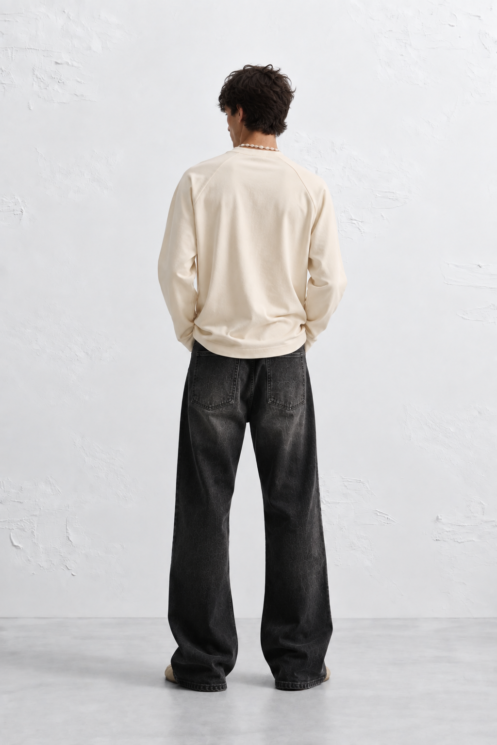 Raglan Sweatshirt - Off White
