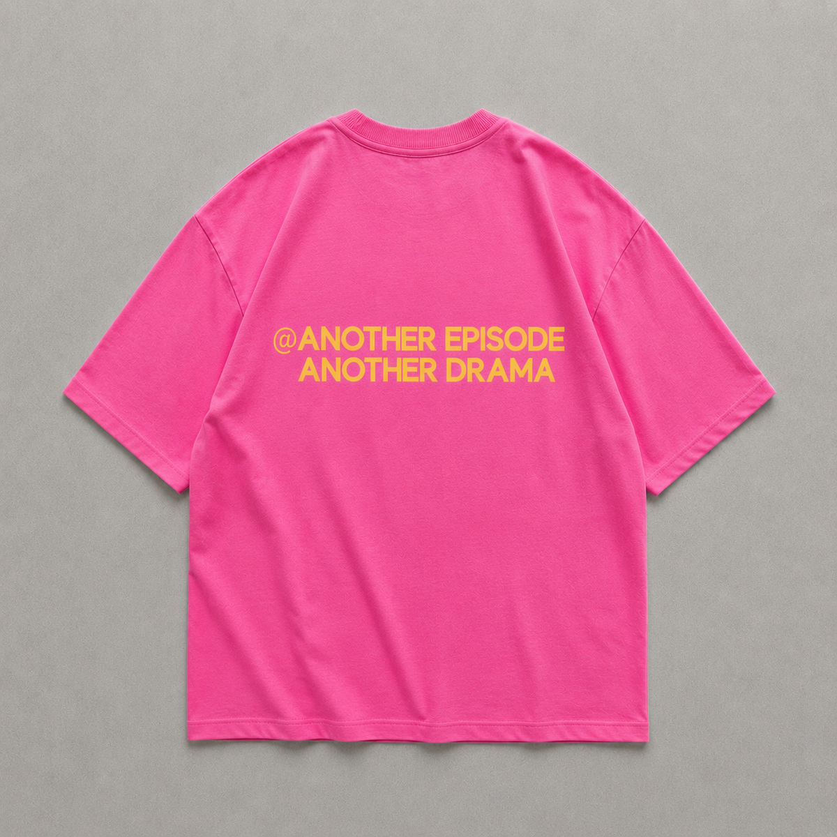 ⁠Podcast Pink Oversized Tshirt