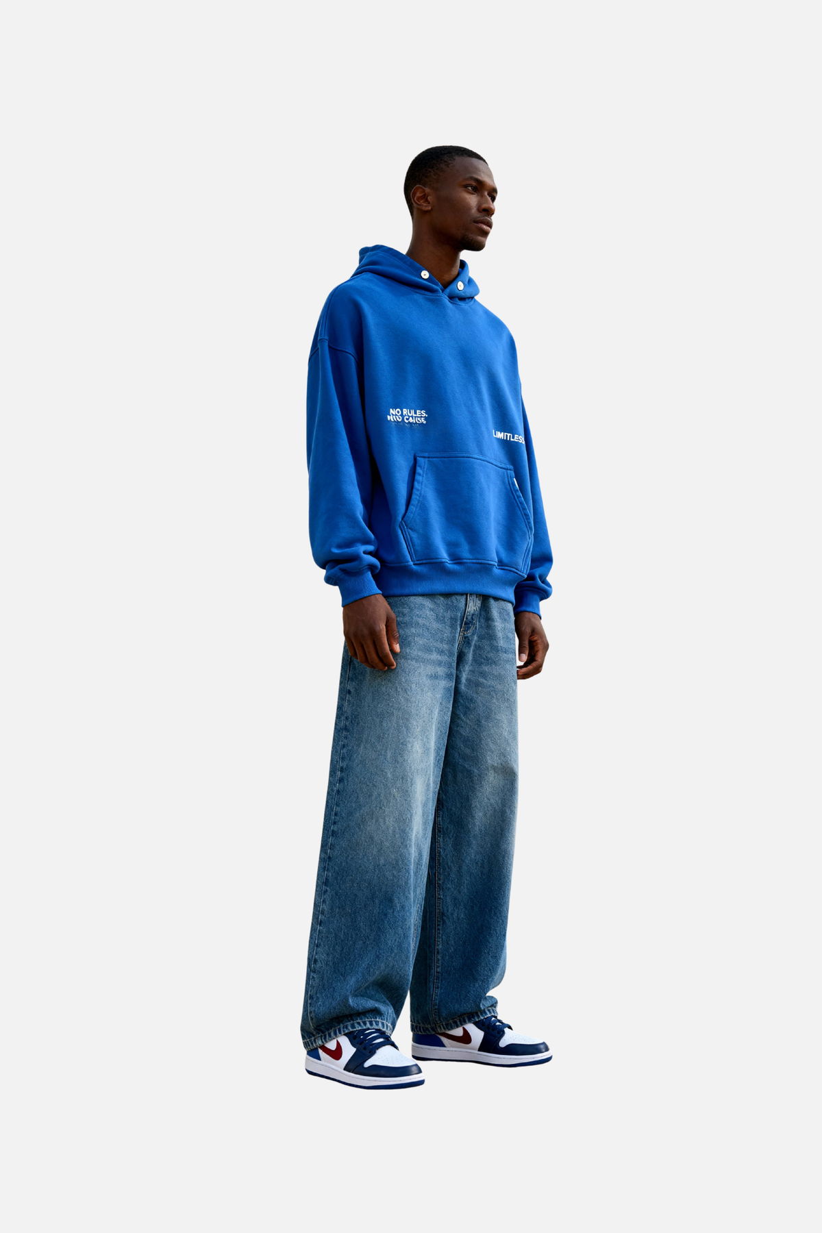 Limitless Cobalt Blue Hoodie