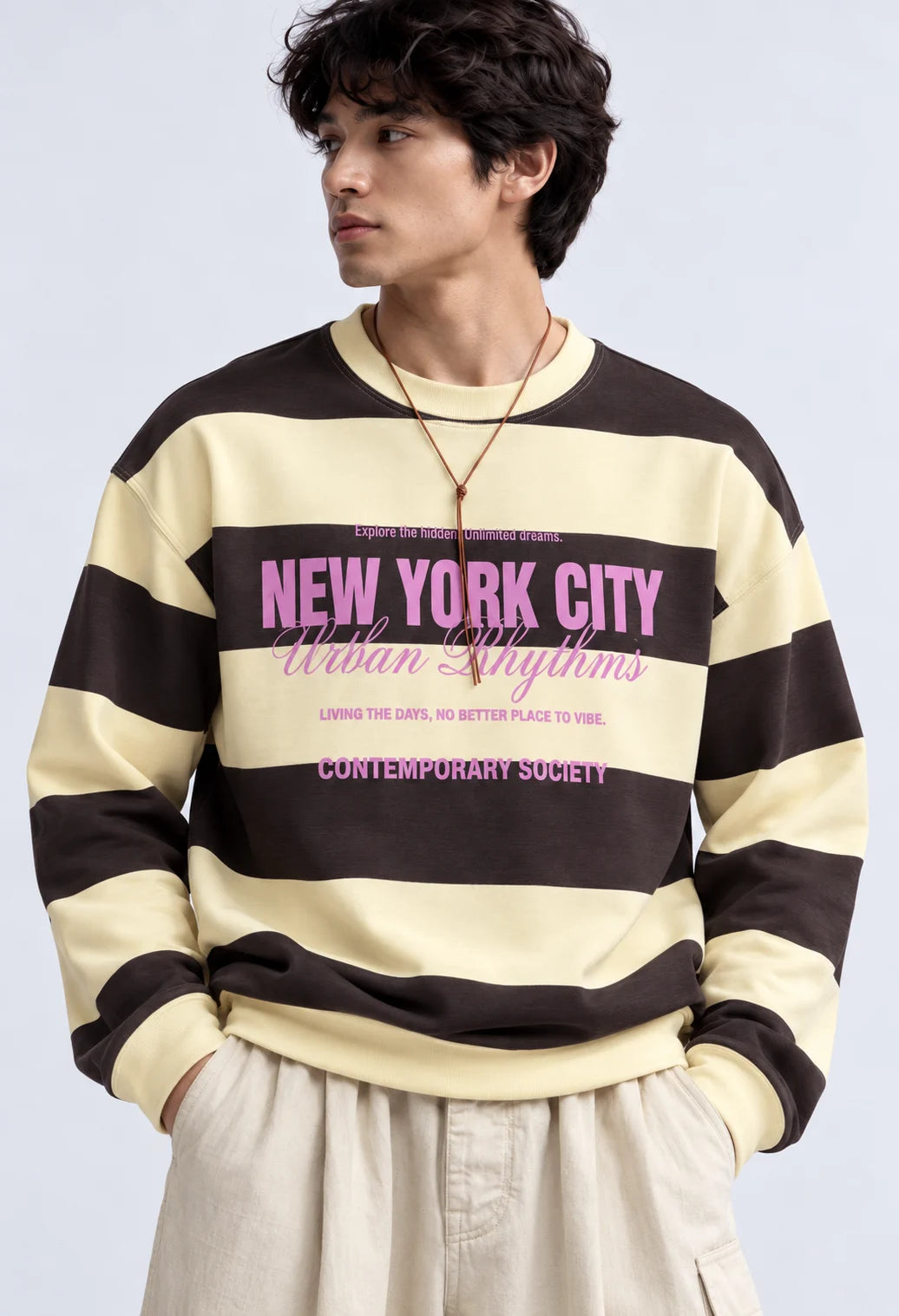 Striped Sweatshirt