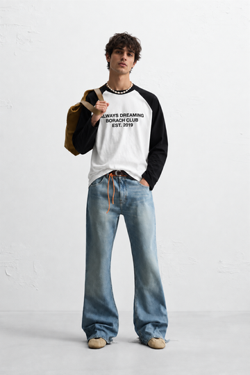 Black Dreaming Baseball Tee