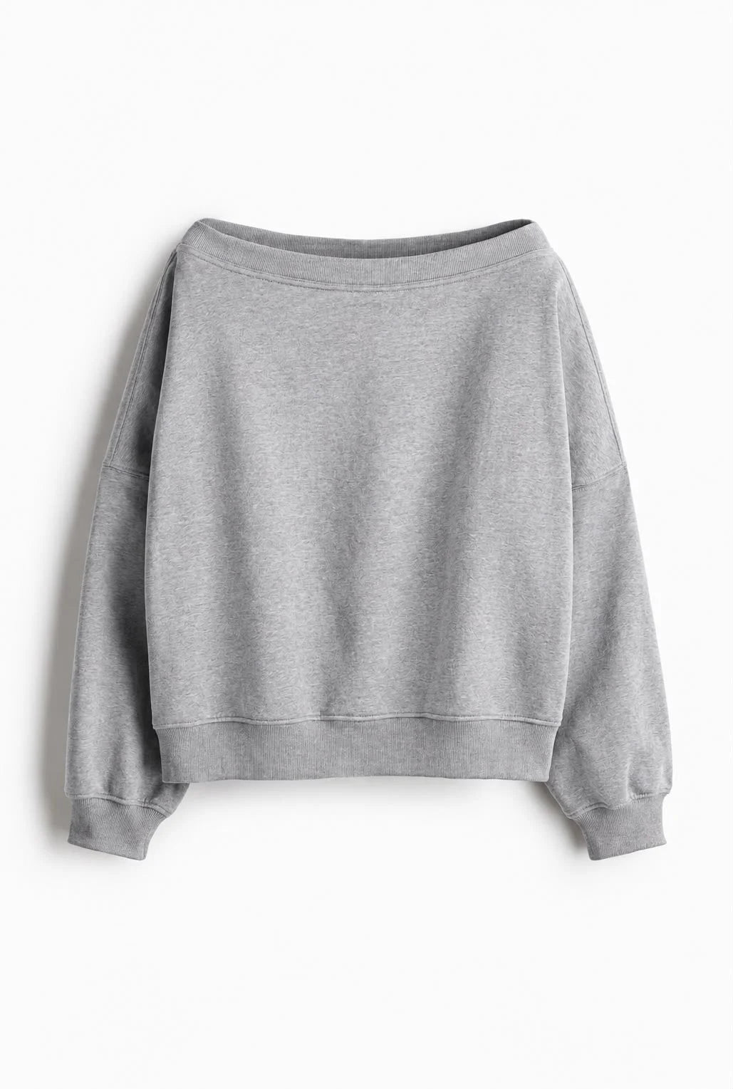 Off Shoulder Sweatshirt