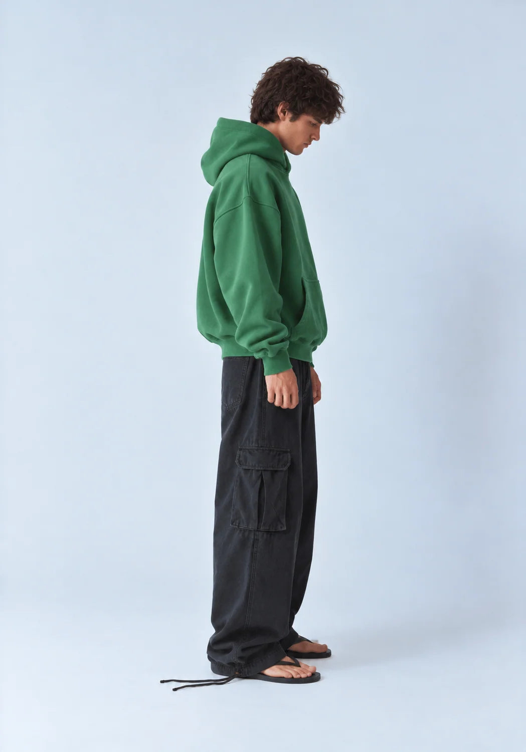 Washed Hoodie - Green