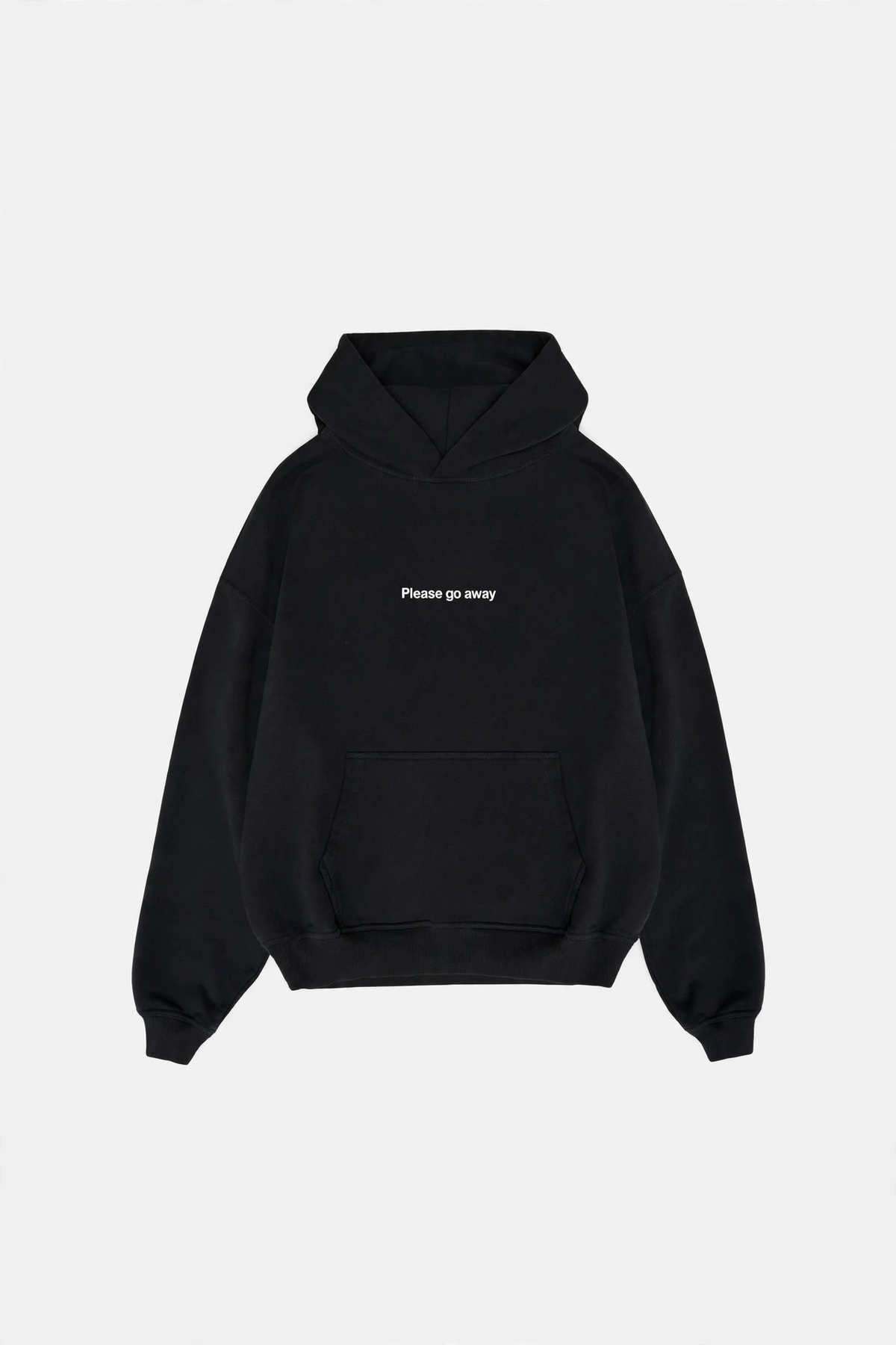 Printed Washed Hoodie