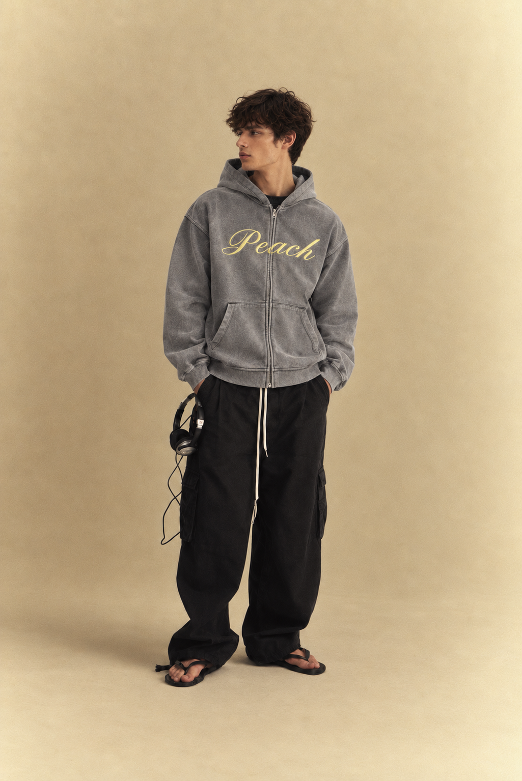 Legacy Washed Zipper Hoodie