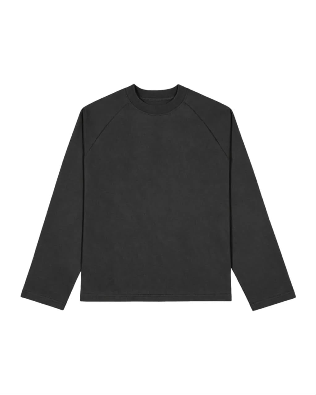 Raglan Sweatshirt - Charcoal