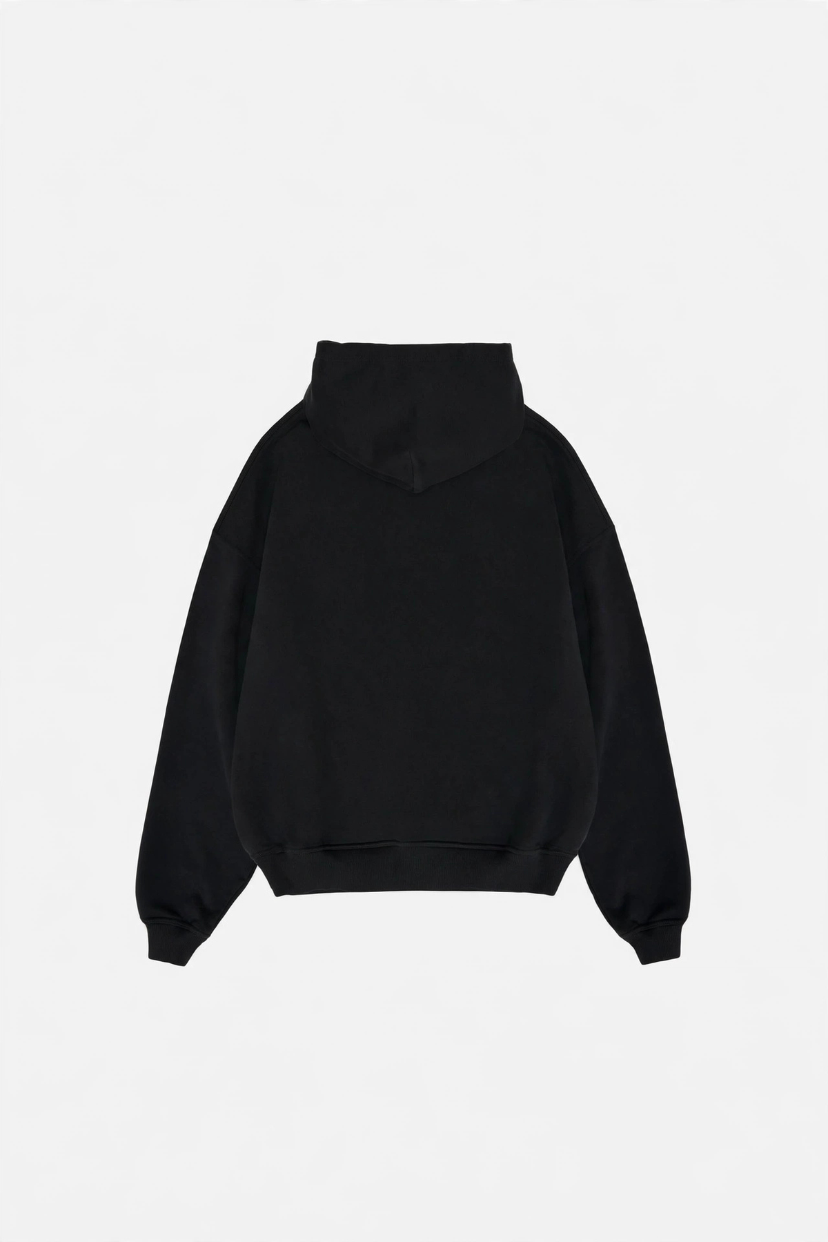 Printed Washed Hoodie
