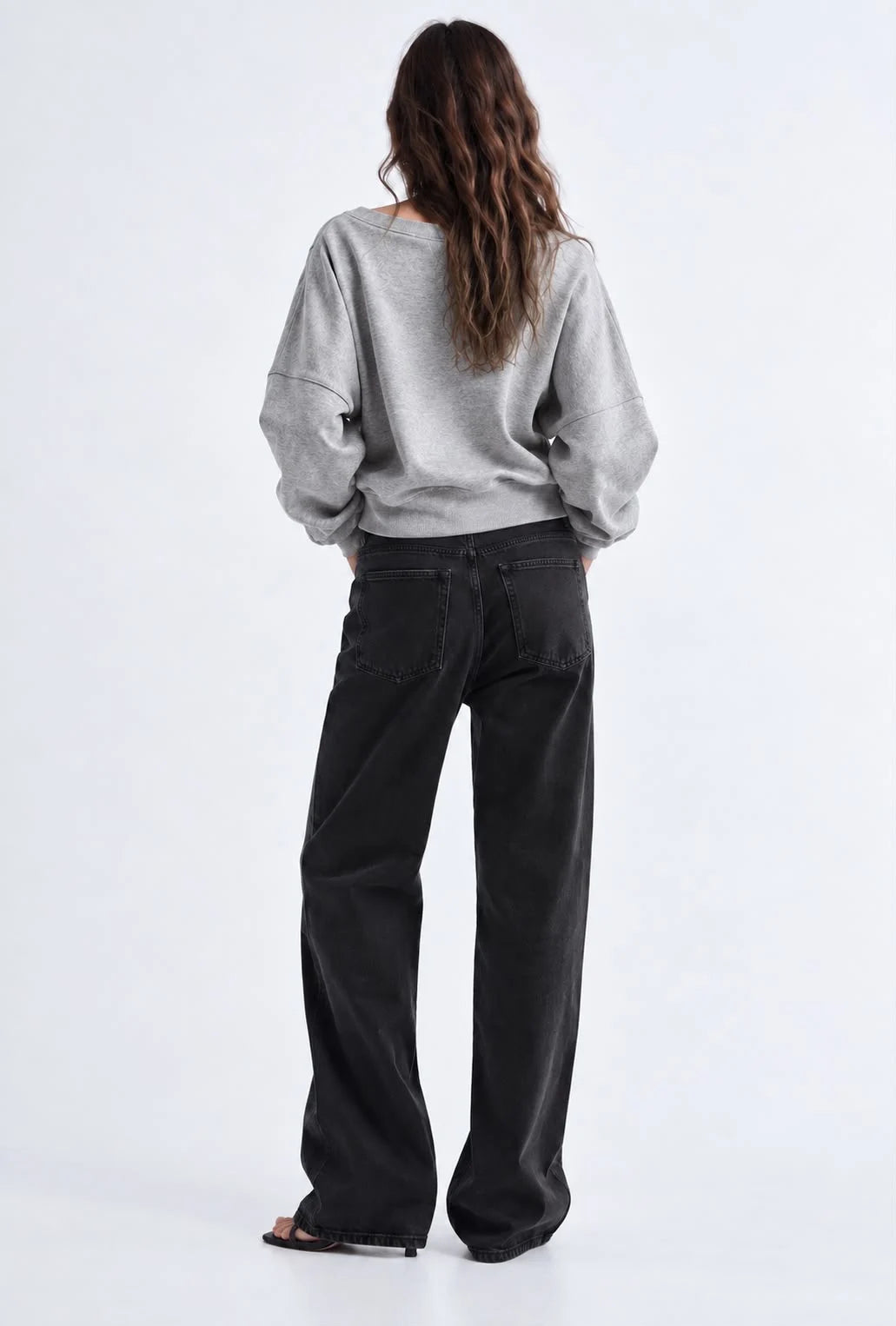 Off Shoulder Sweatshirt
