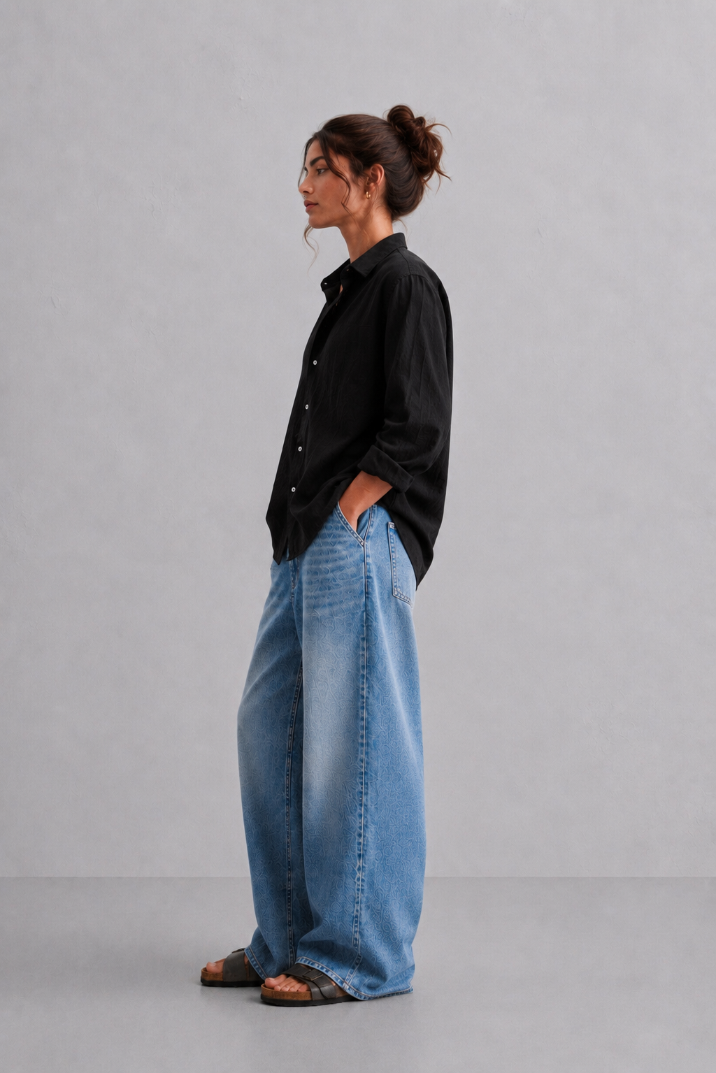 Black Linen Shirt