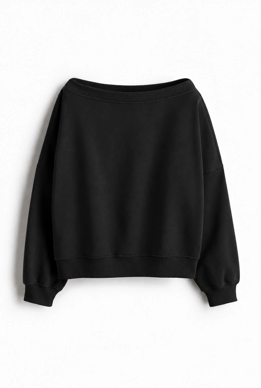 Off Shoulder Sweatshirt