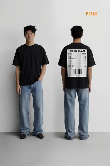 God's Plan Oversized Tshirt