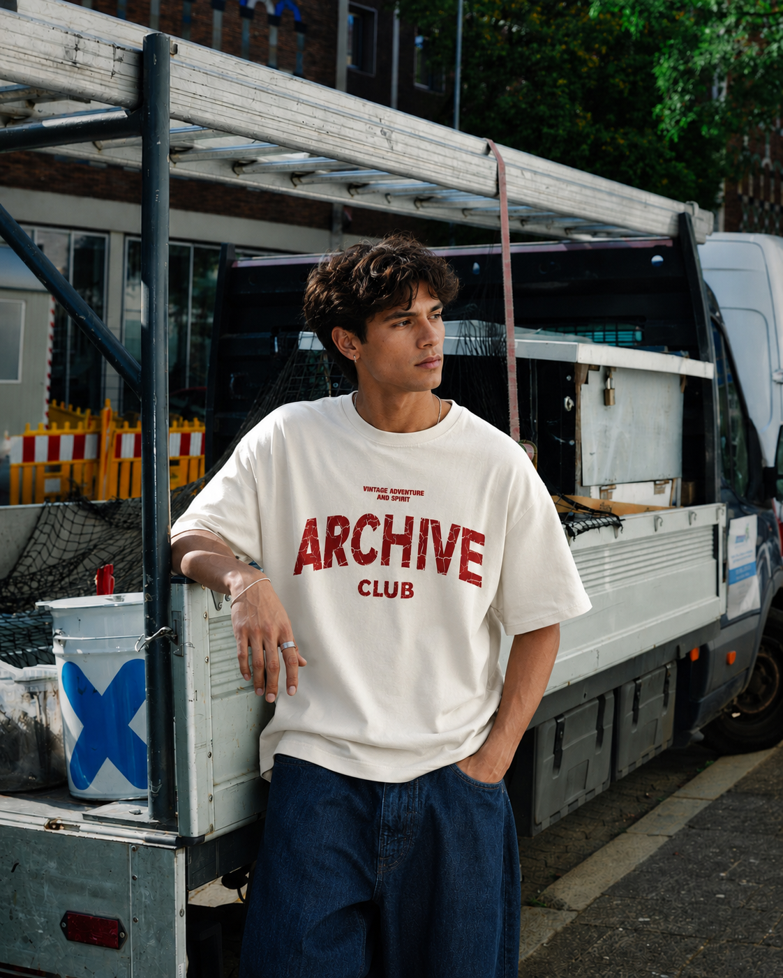 Archive Offwhite Oversized Tshirt