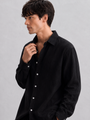 Black Linen Shirt