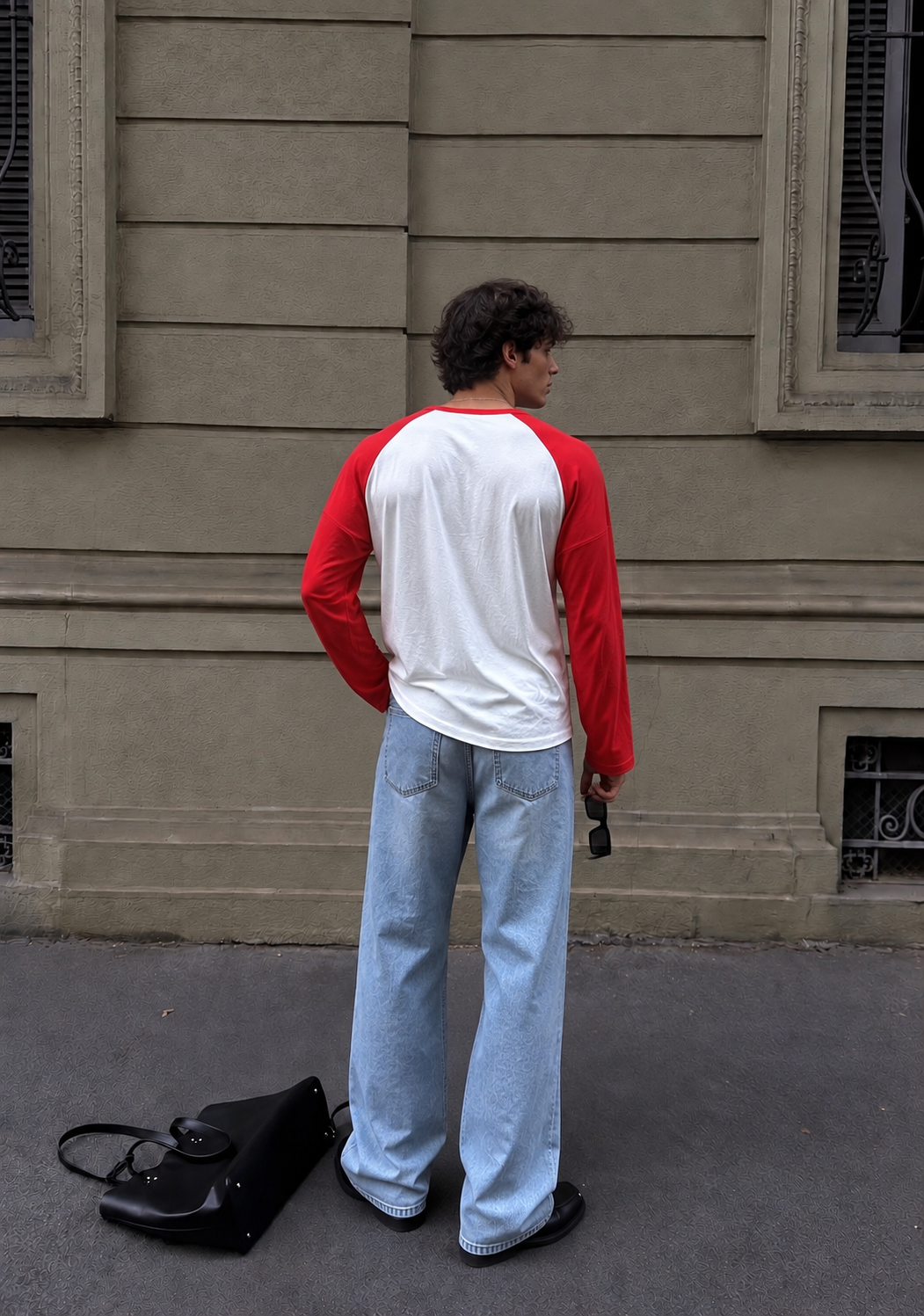 Red Country Club Baseball Tee