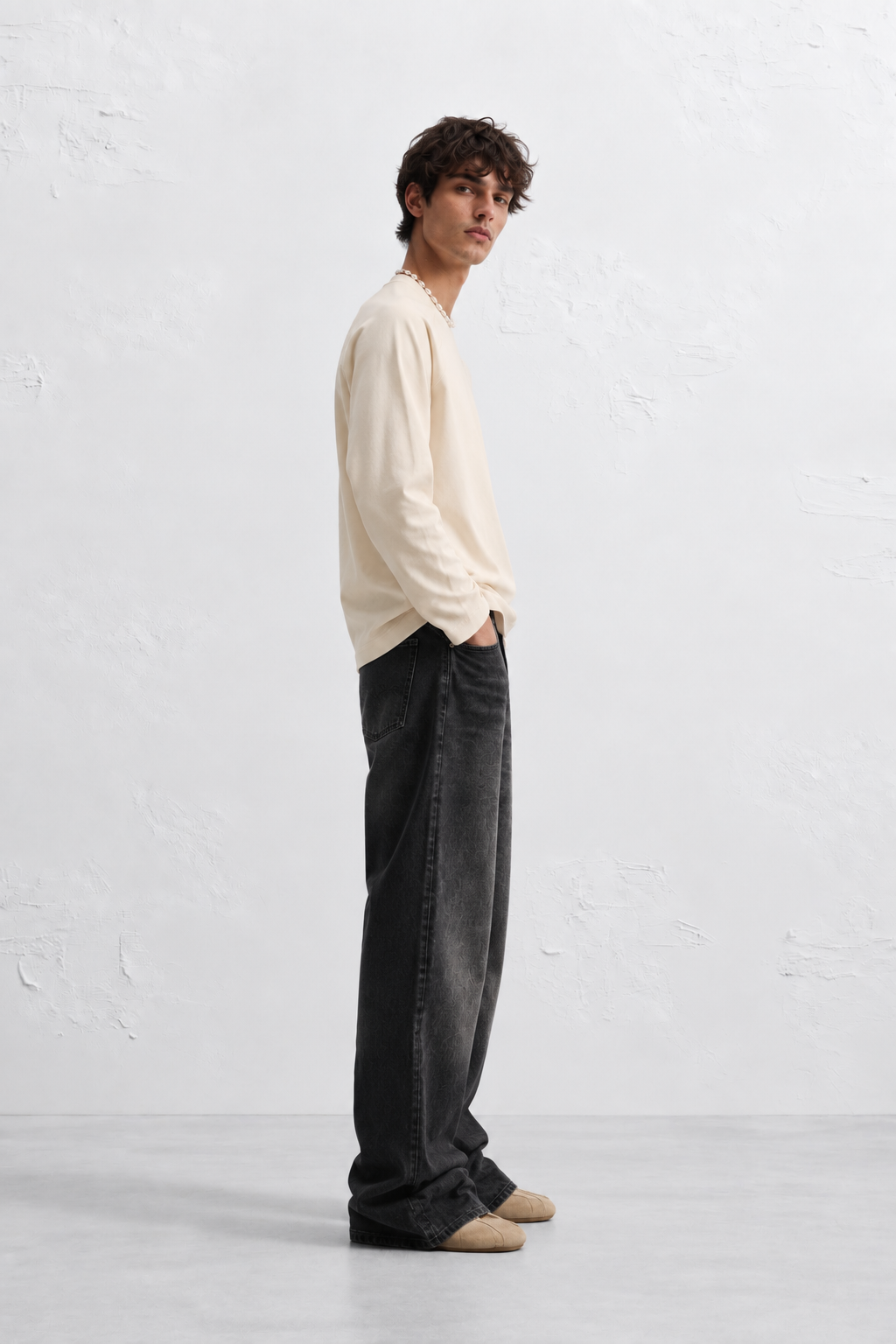 Raglan Sweatshirt - Off White