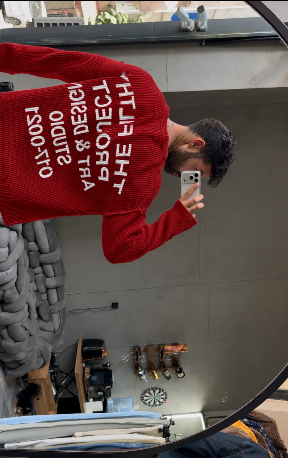 Ribbed Sweatshirt