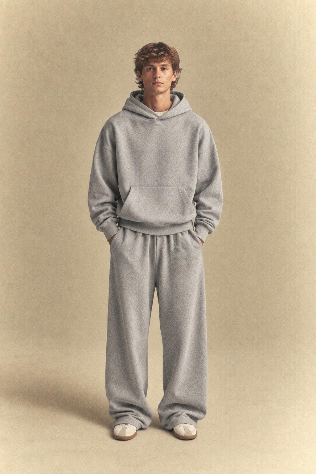 Grey Melange Essential Sweatpant