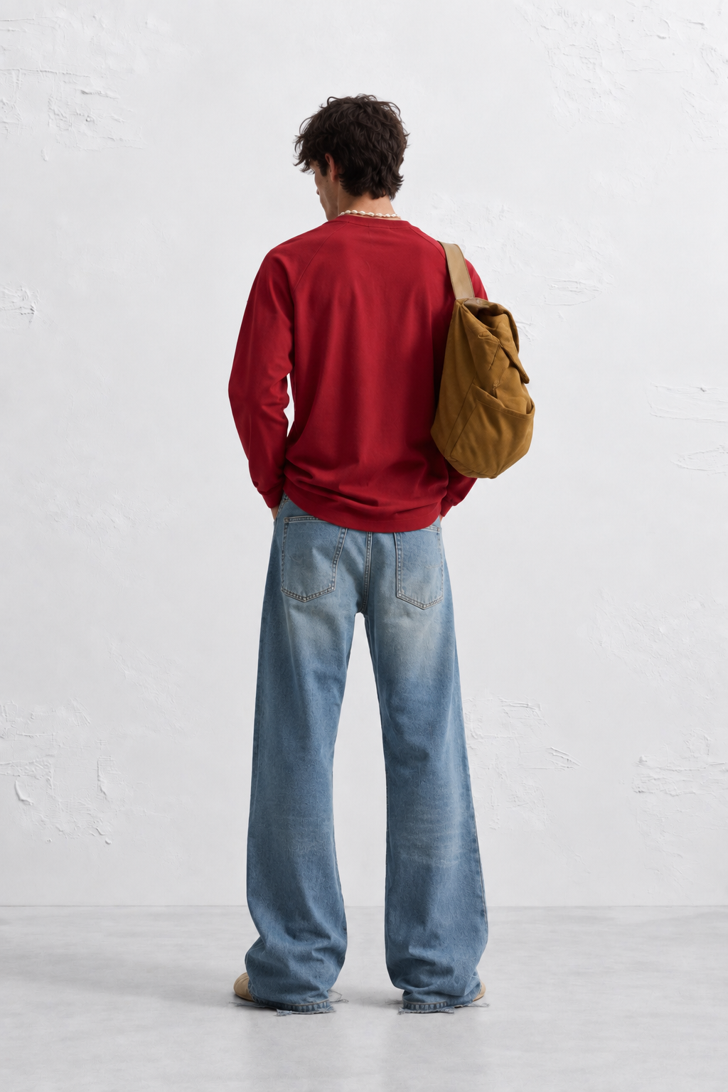 Raglan Sweatshirt - Red