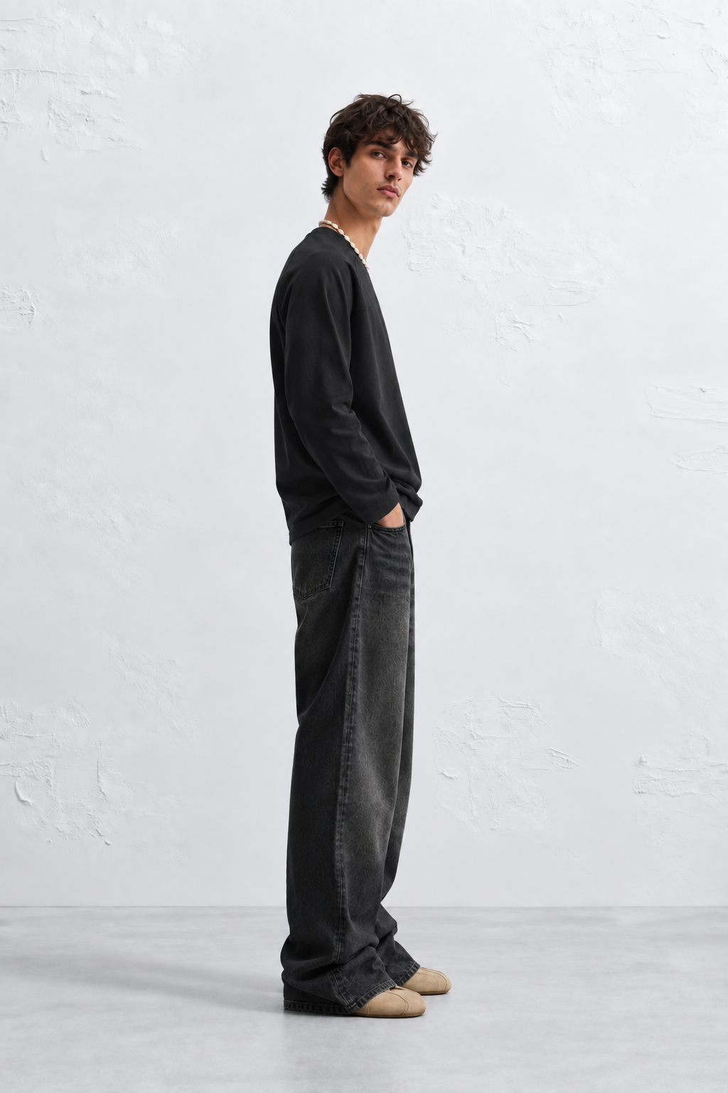 Raglan Sweatshirt - Charcoal