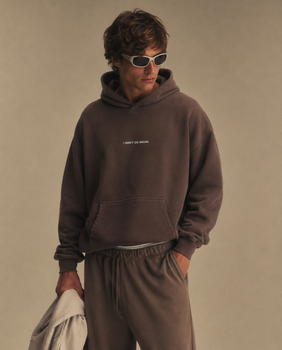 Printed Washed Hoodies