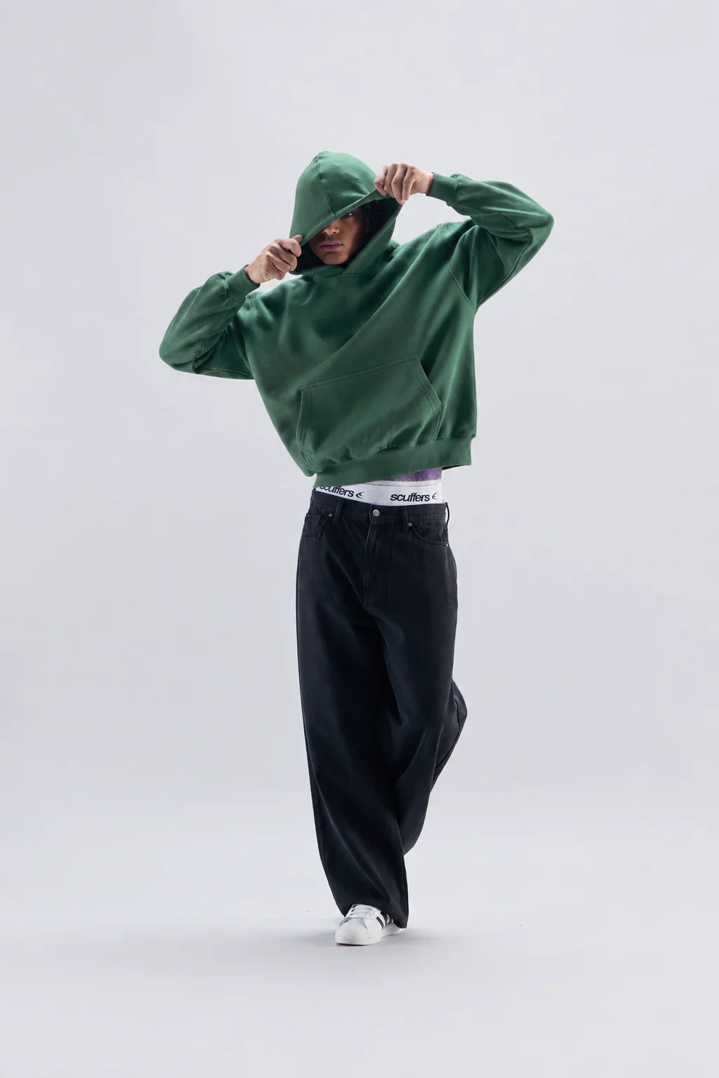Washed Hoodie - Green