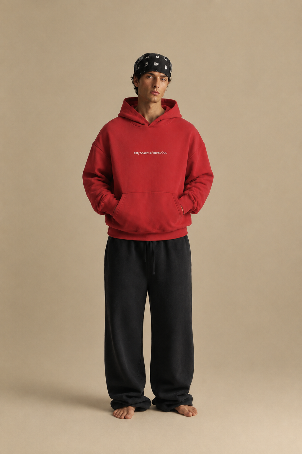 Printed Washed Hoodies