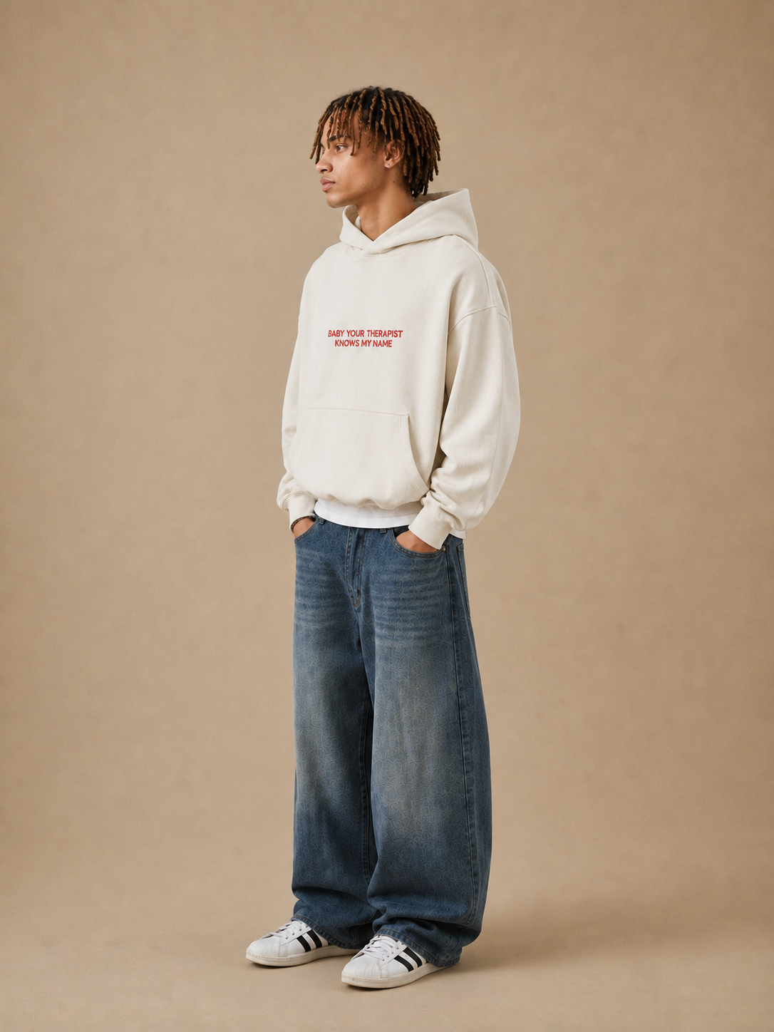 Printed Washed Hoodies