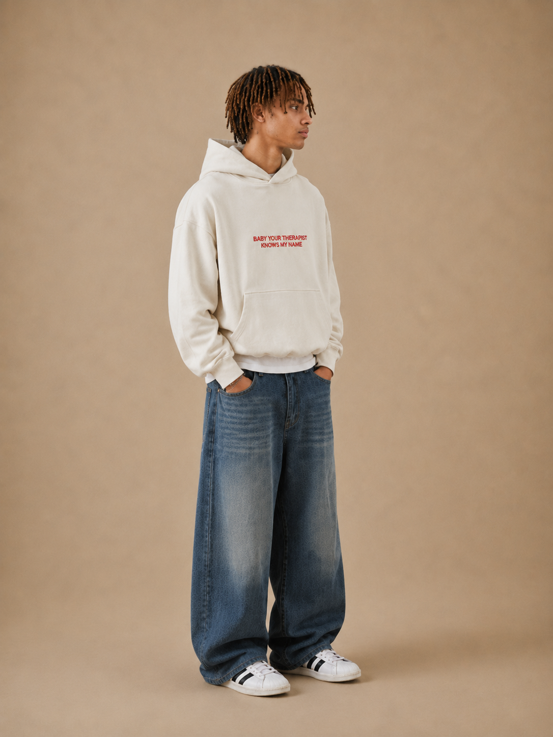 Printed Washed Hoodies