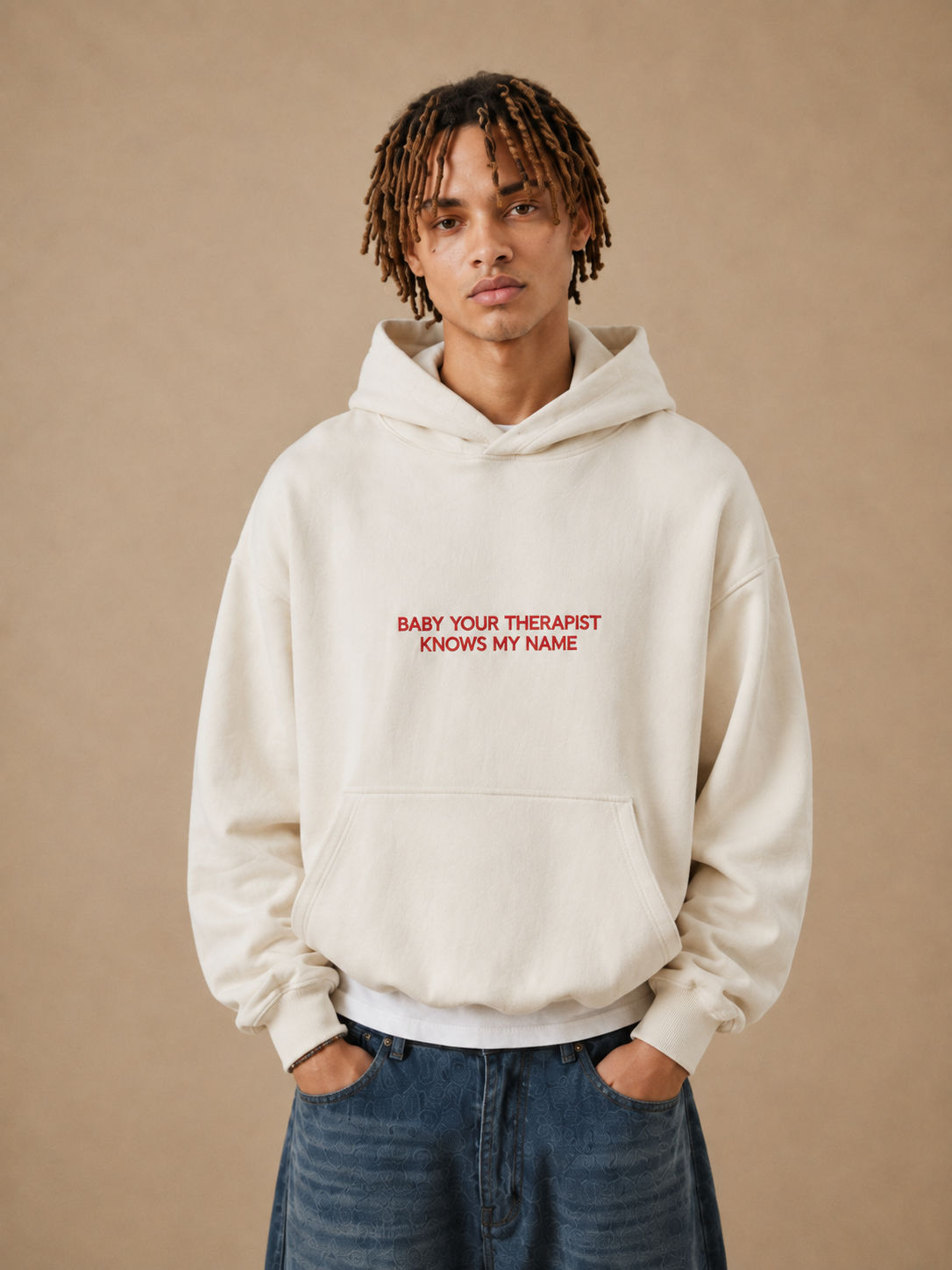 Printed Washed Hoodies