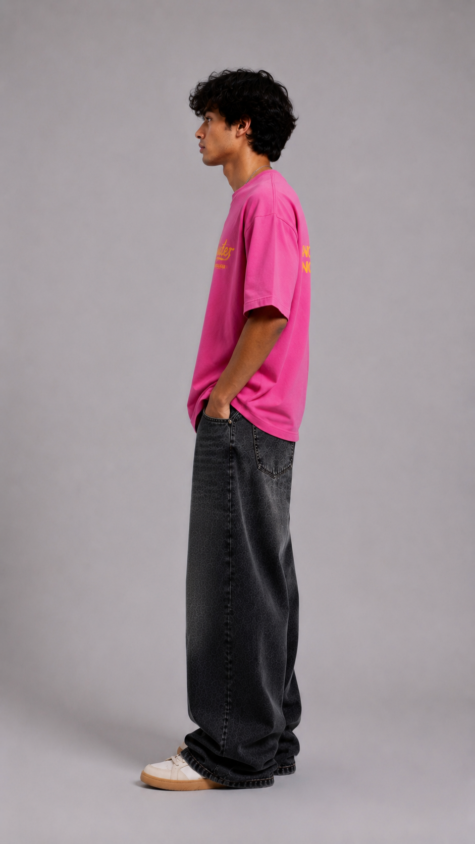⁠Podcast Pink Oversized Tshirt