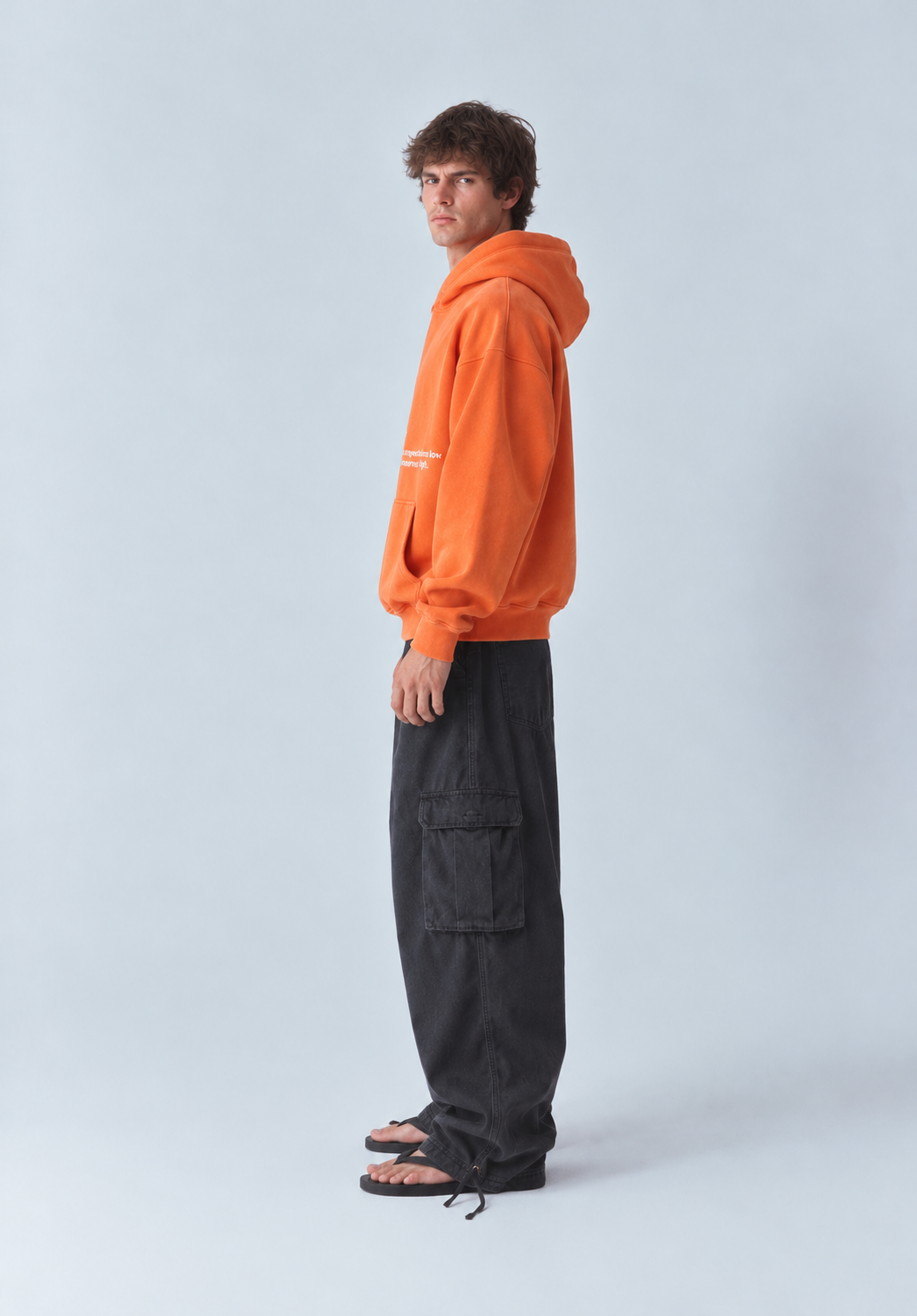 Printed Washed Hoodies