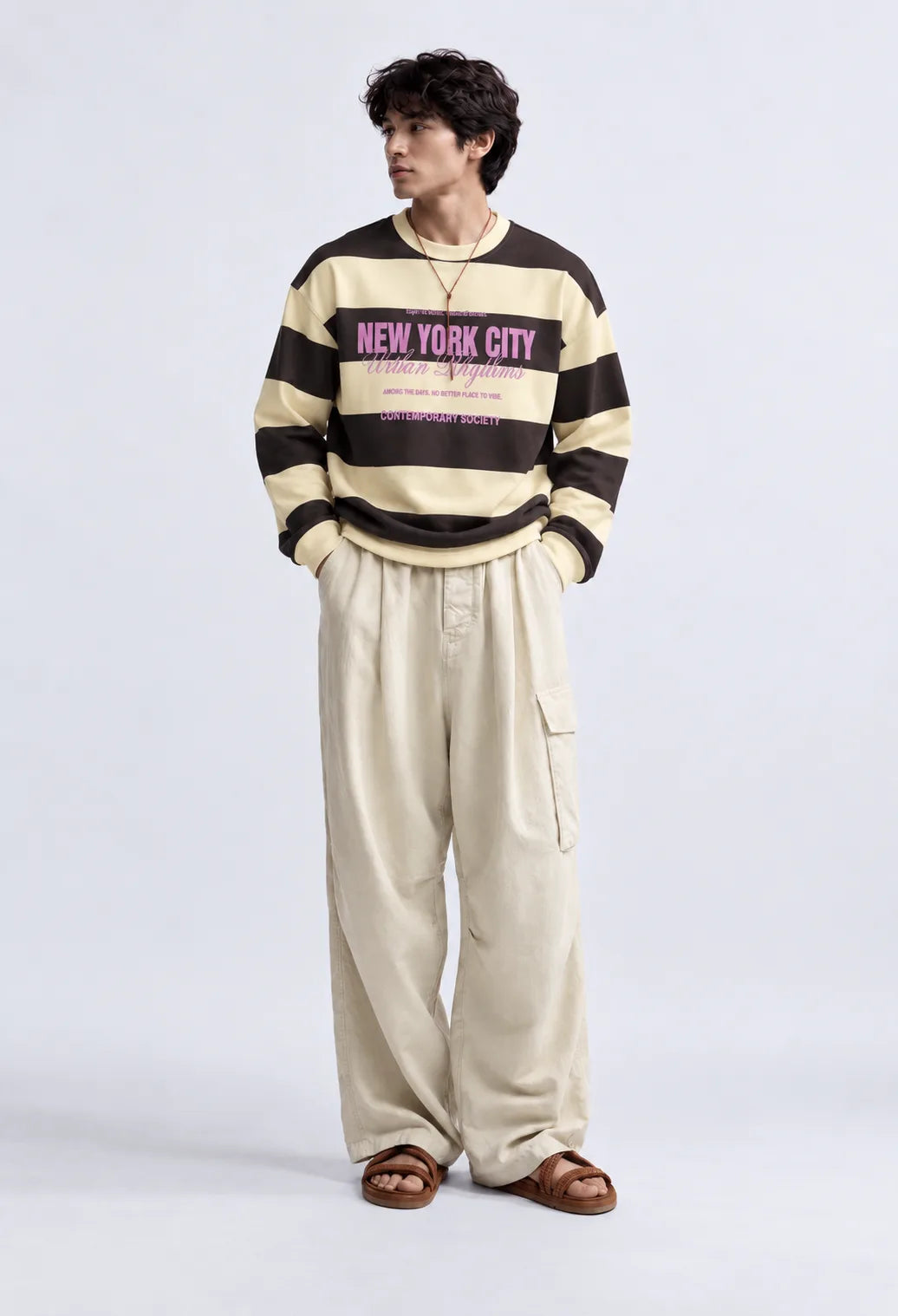Striped Sweatshirt