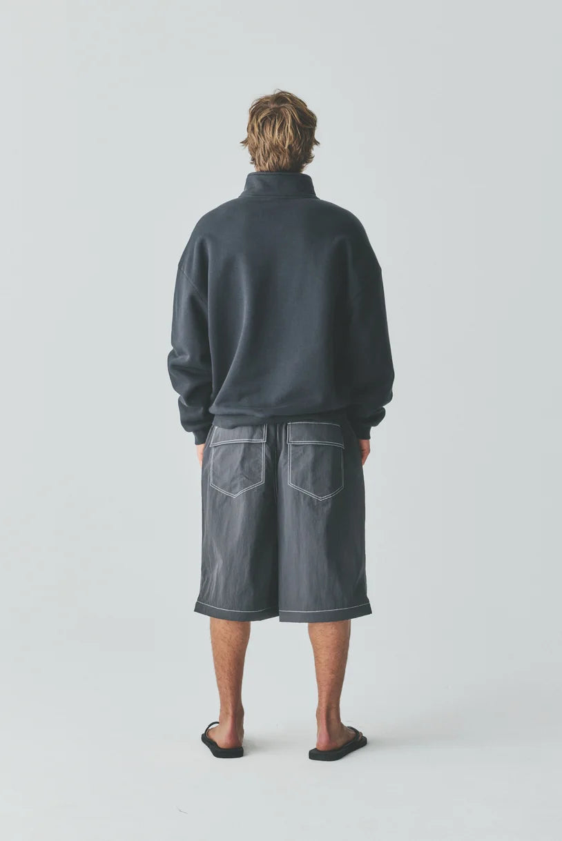 Black Sweatshirt Quarter Zip