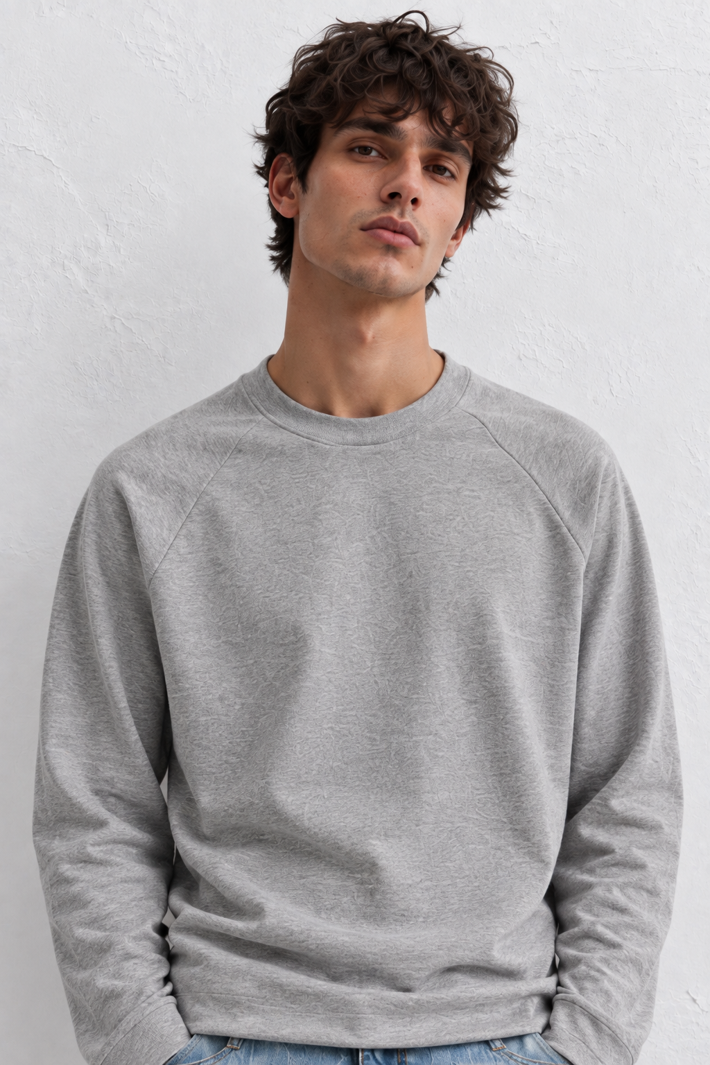 Raglan Sweatshirt - Grey
