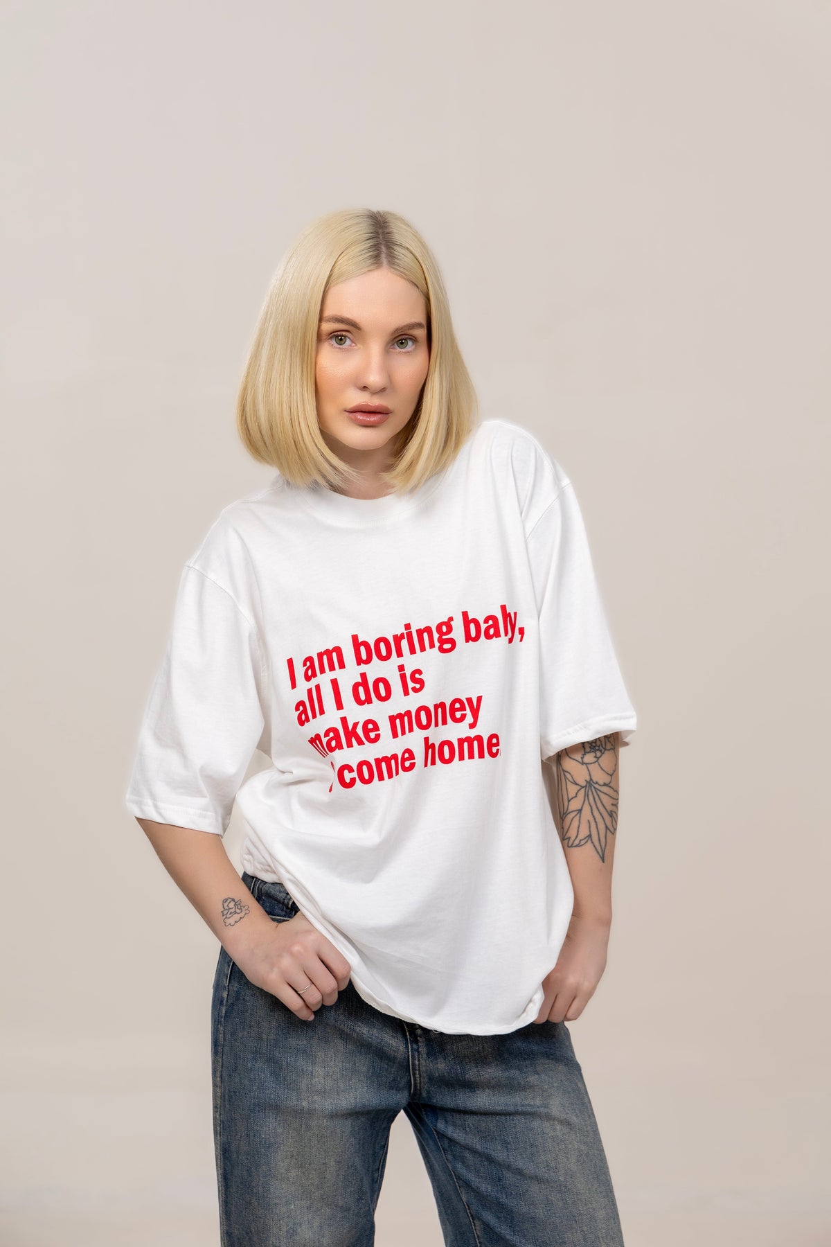Oversized Graphic Soft Touch T-Shirts