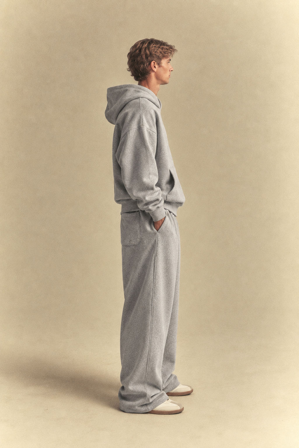Grey Melange Essential Sweatpant