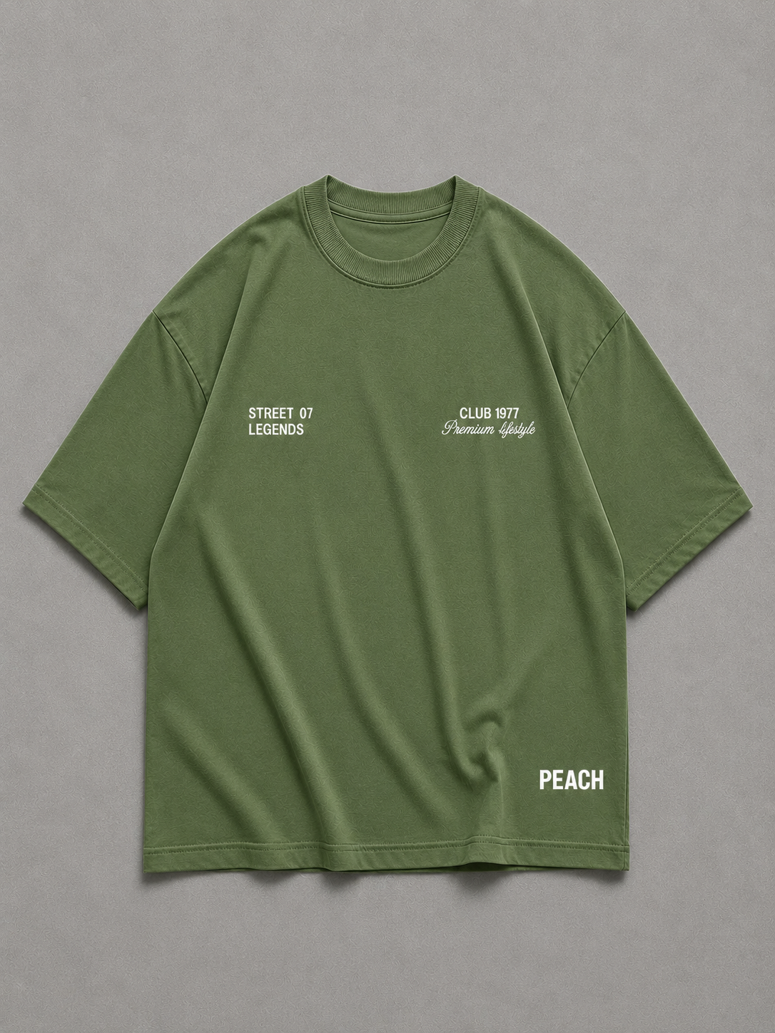 ⁠Matcha Green Oversized Tshirt