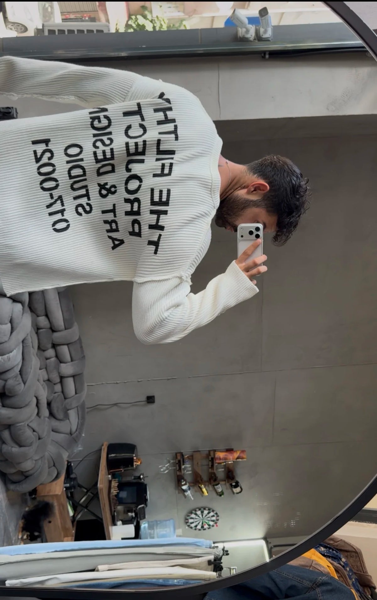 Ribbed Sweatshirt