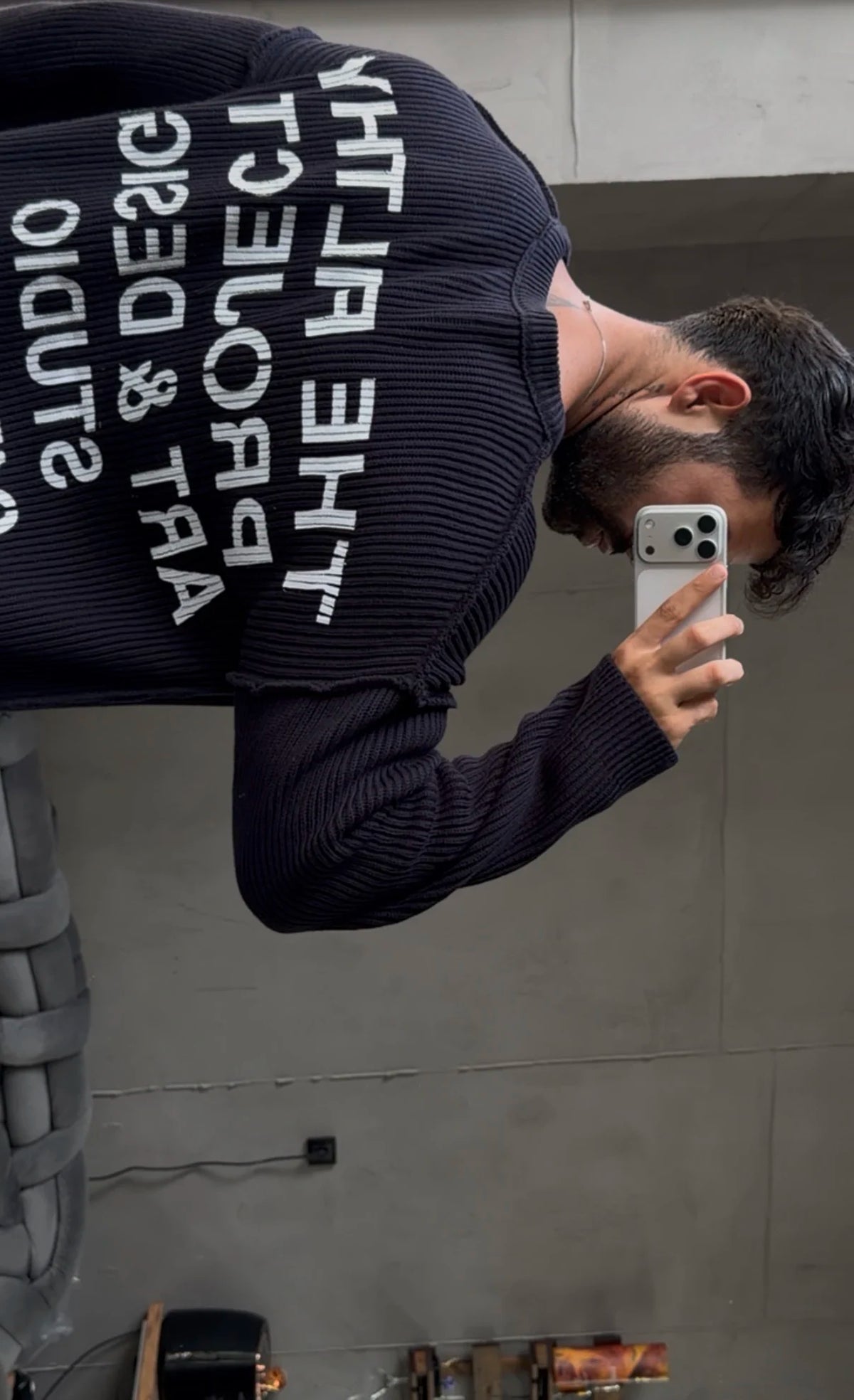 Ribbed Sweatshirt