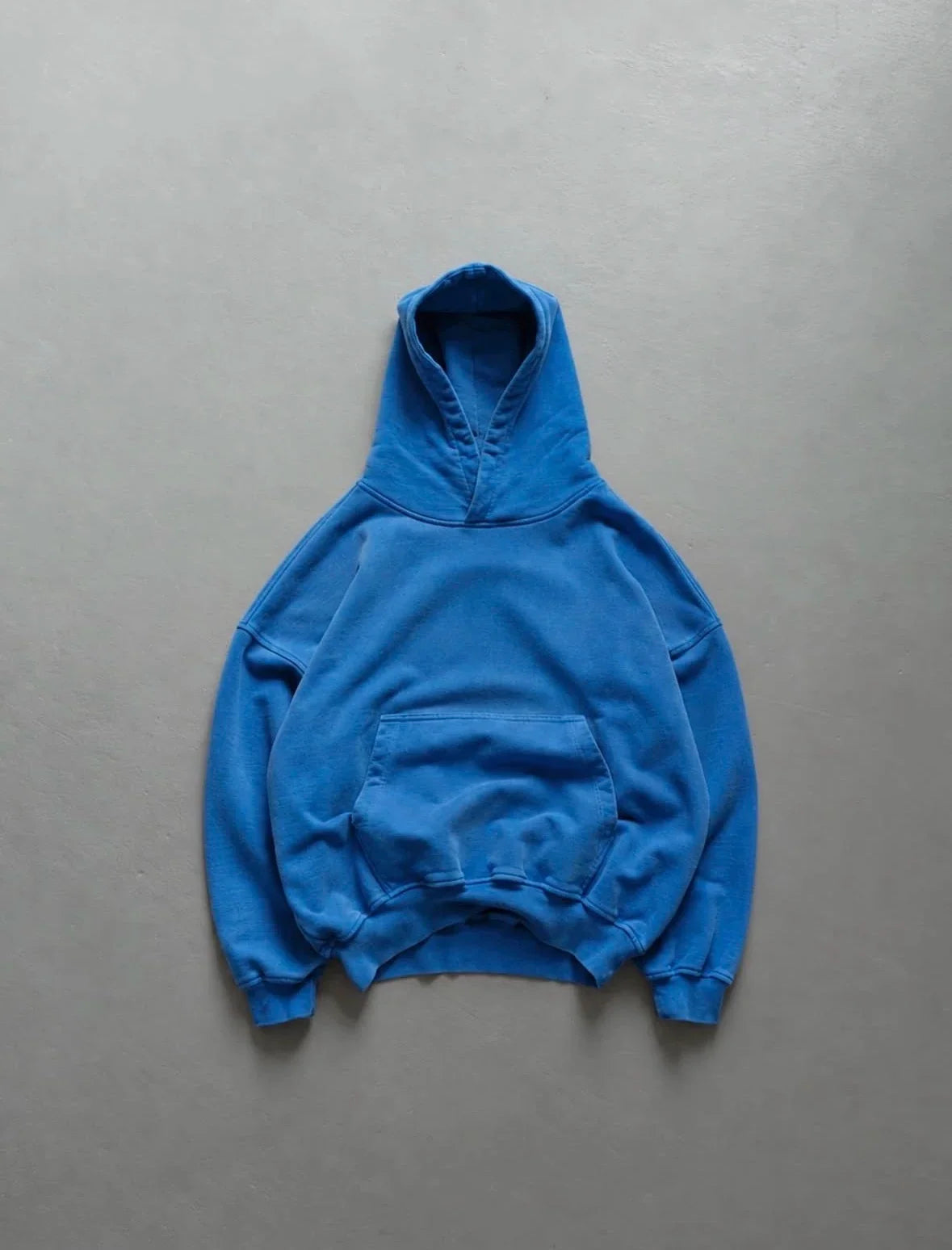 Washed Hoodie - Blue