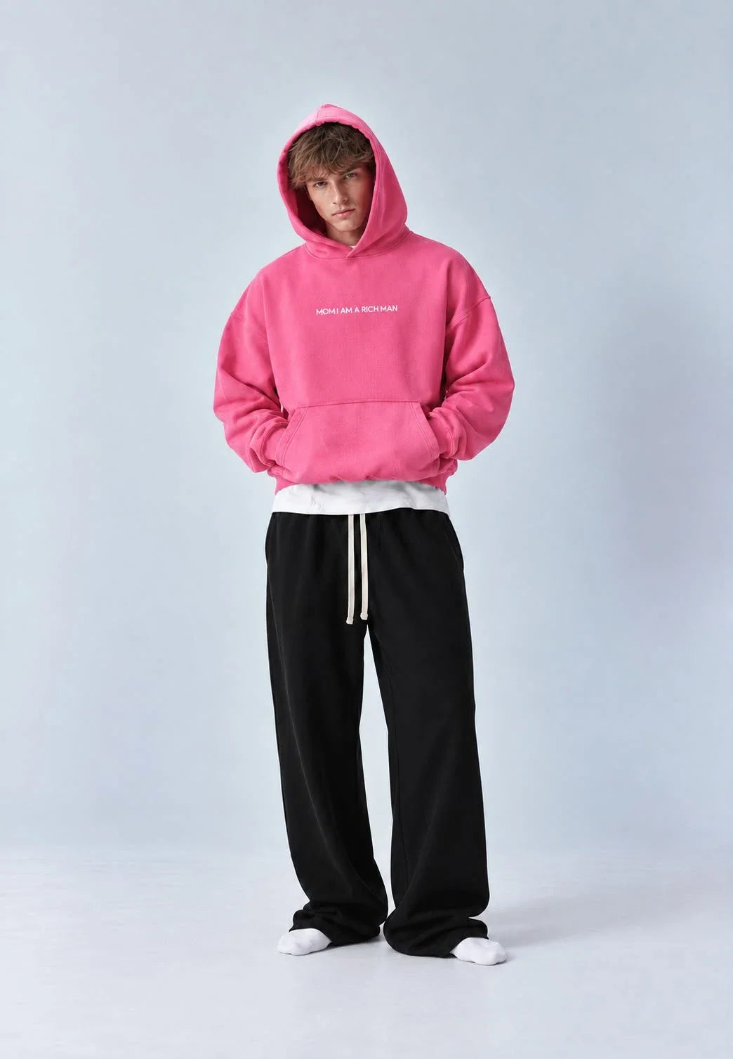Washed Hoodie - Pink