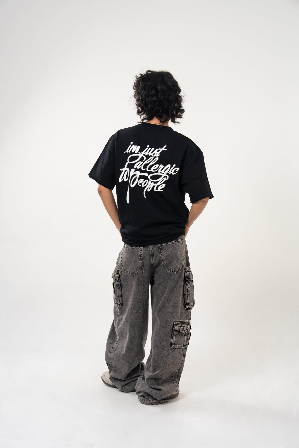 Iam Not Shy Oversized Tshirt