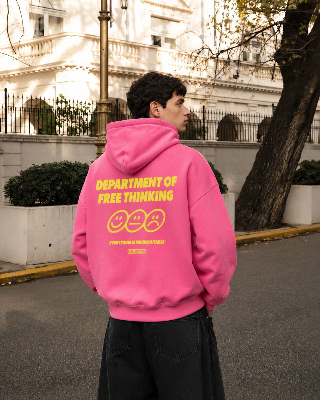 Printed Washed Hoodies