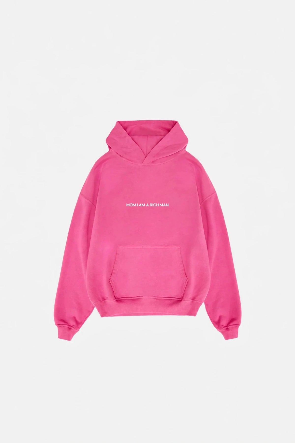 Printed Washed Hoodie