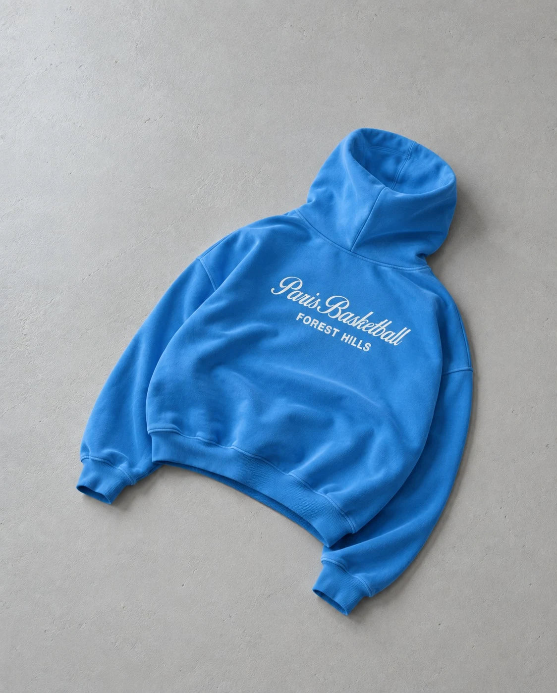 Printed Washed Hoodie