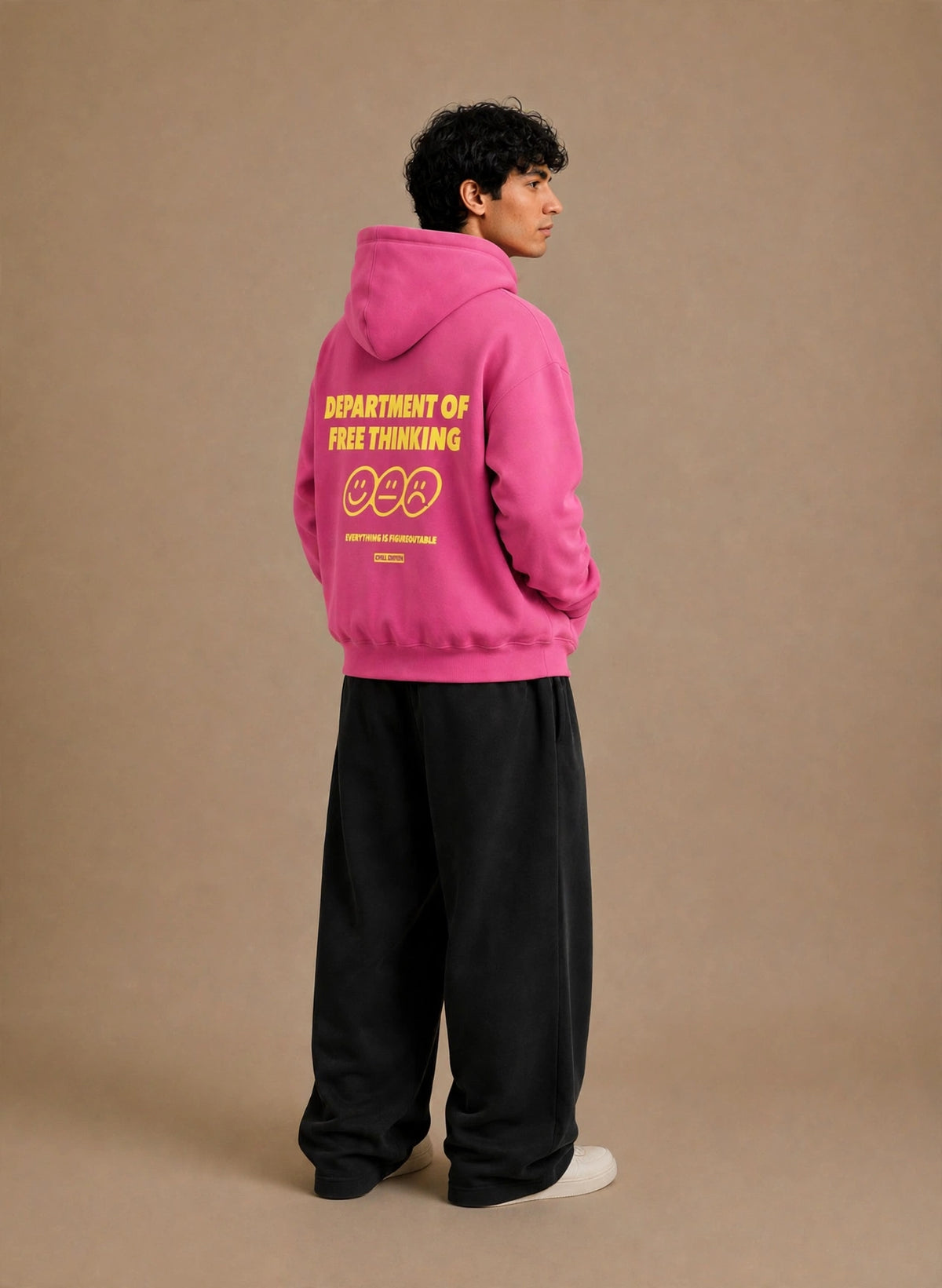 Printed Washed Hoodies